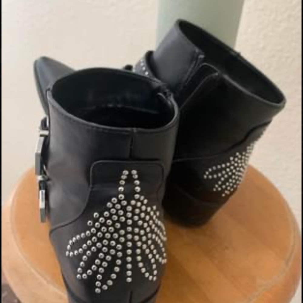 Studded boots